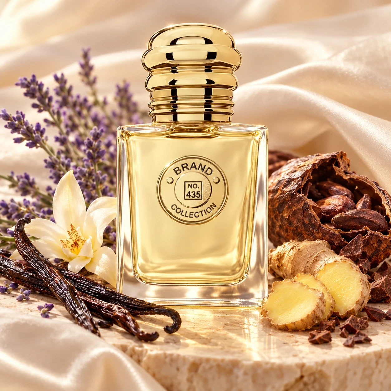 Brand Collection 435 - Contratipo Burberry Goddess - 25ml — composição
