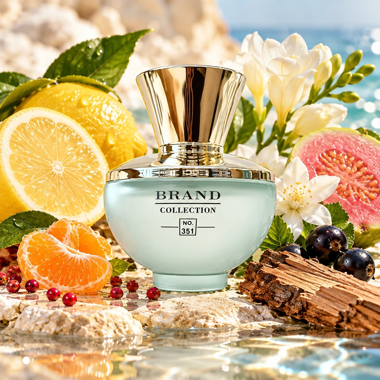 Brand Collection 351 - Contratipo Dylan Turquoise - 25ml e suas notas