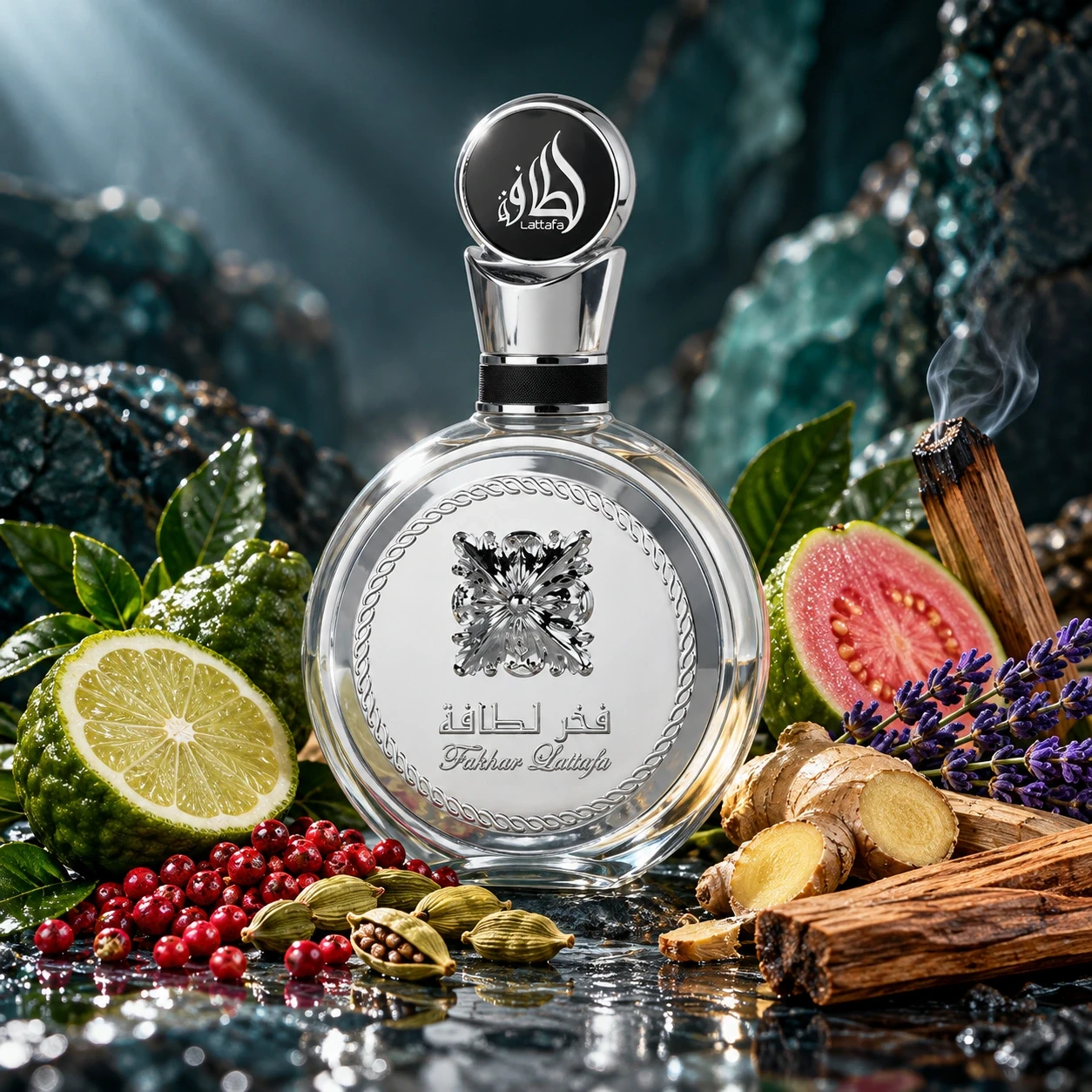 FAKHAR PLATIN EAU DE PARFUM - 100ml — composição