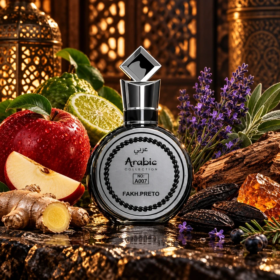 Arabic Collection A007 - Contratipo Fakhar Black - 25ml