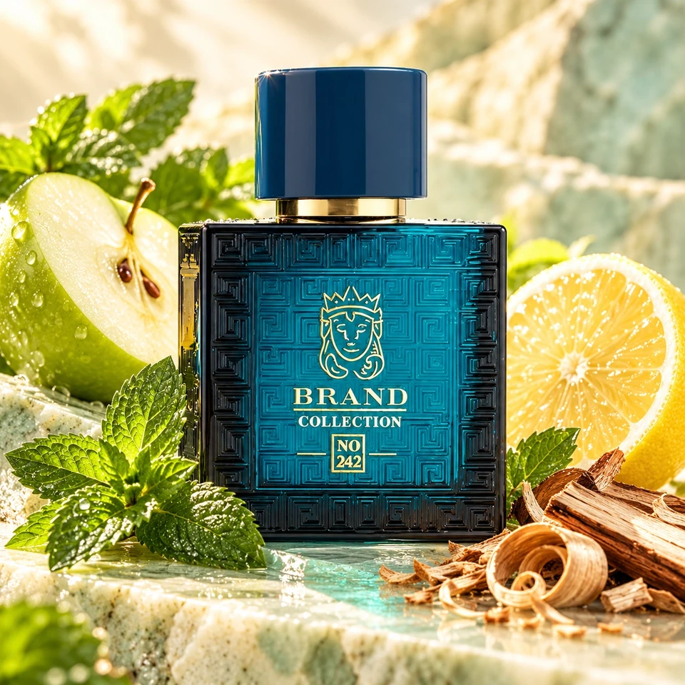 Brand Collection 242 - Contratipo Versace Eros Masc - 25ml