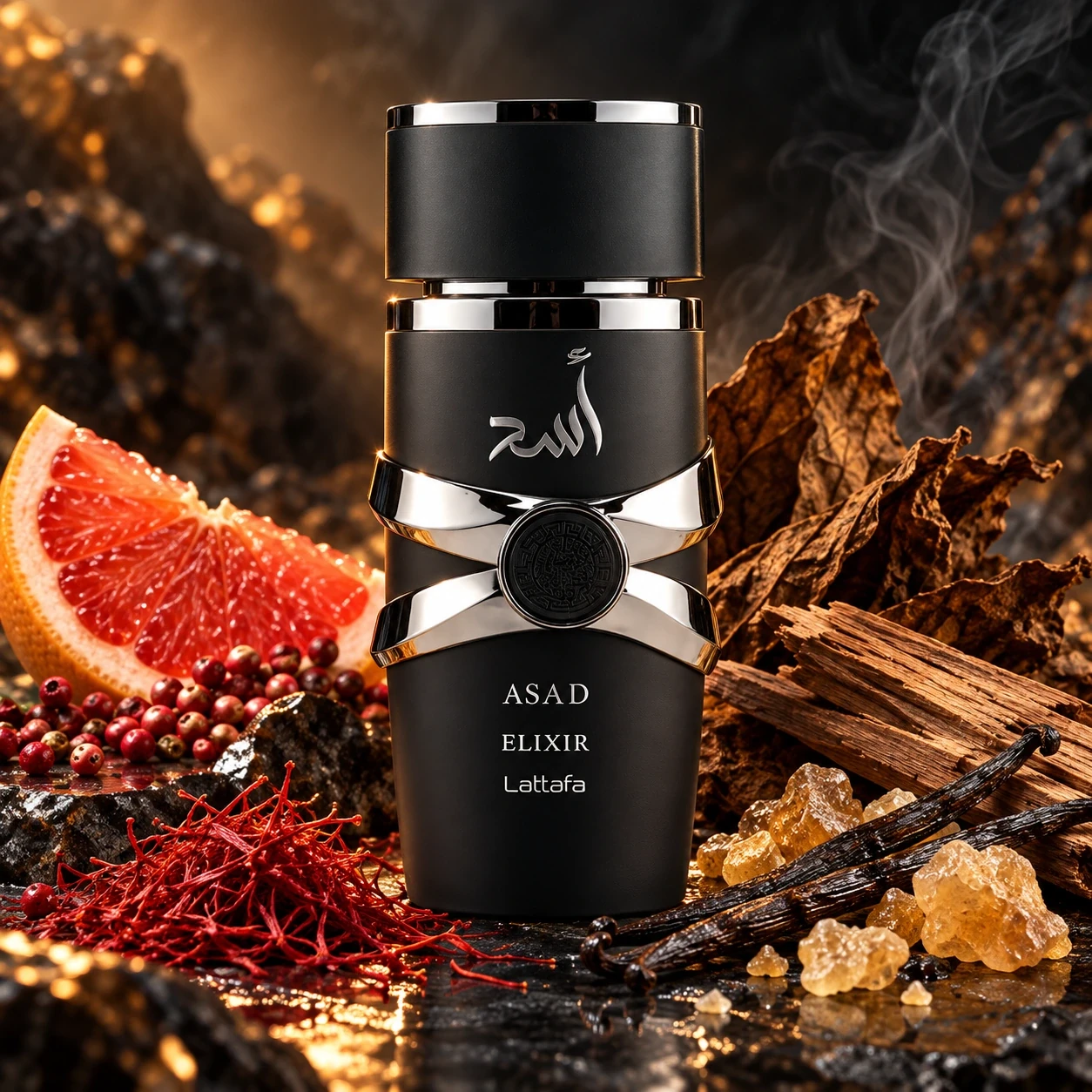 ASAD ELIXIR EAU DE PARFUM - 100ml — composição