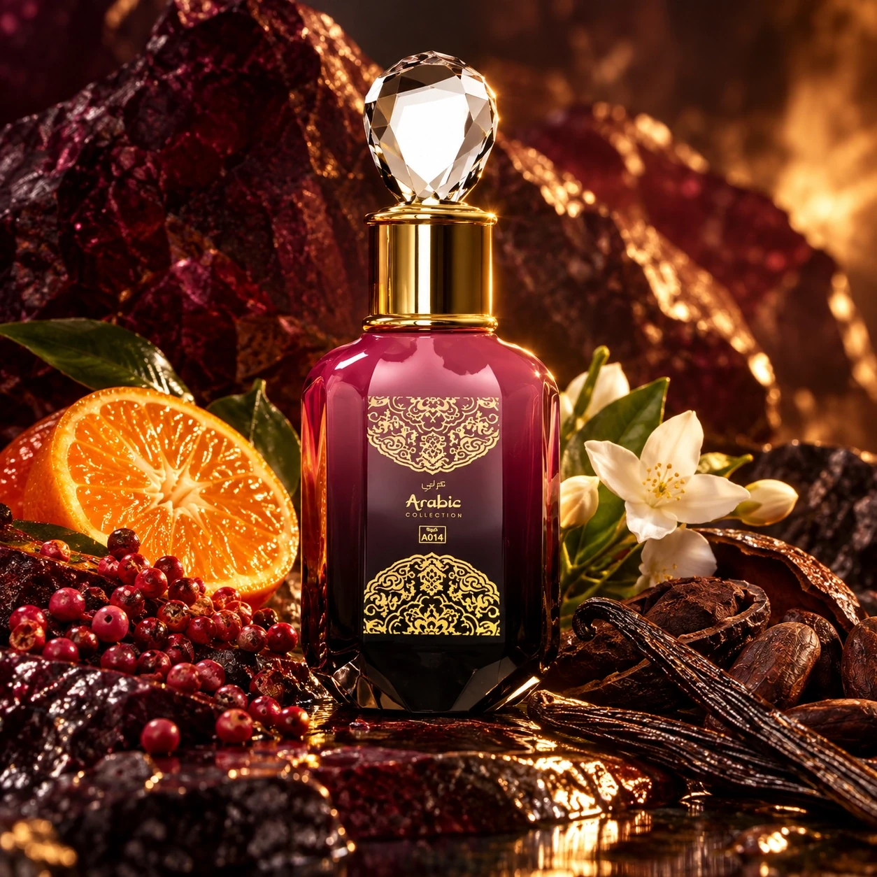 Arabic Collection A014 - Contratipo Sabah Al Ward - 25ml — composição